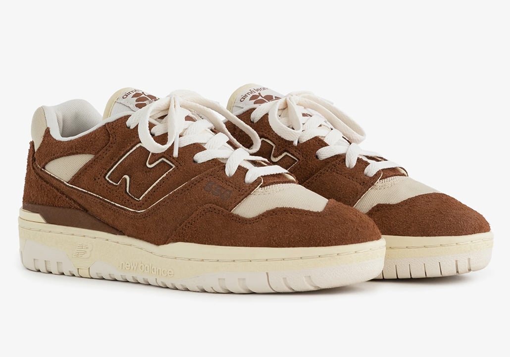 Aime Leon Dore New Balance 550 Brown Suede