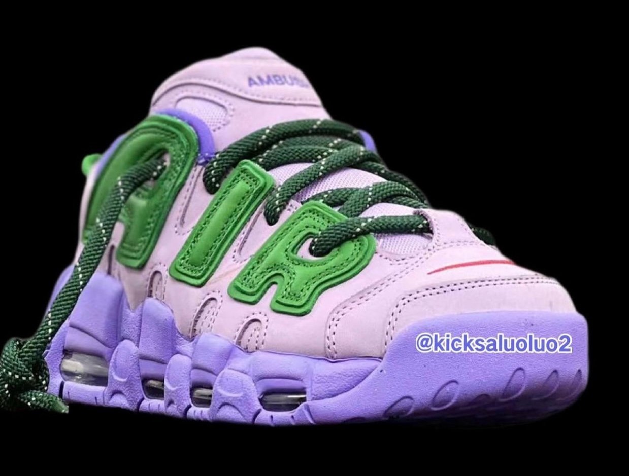 AMBUSH Nike Air More Uptempo Low Lilac Green FB1299-500
