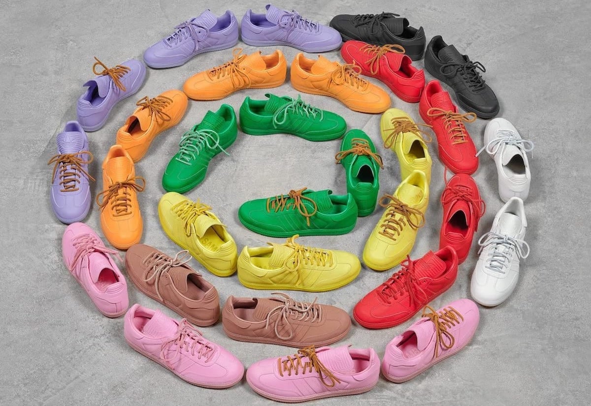 Pharrell adidas Humanrace Samba Colors